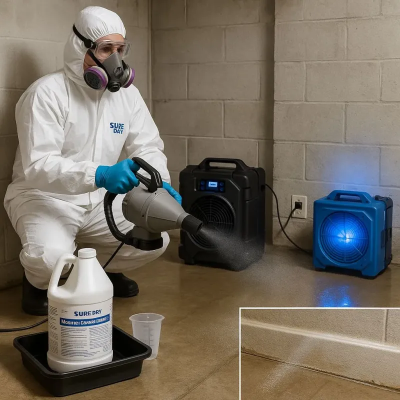 Sanitization and Odor Removal process in Norridgewock, ME
